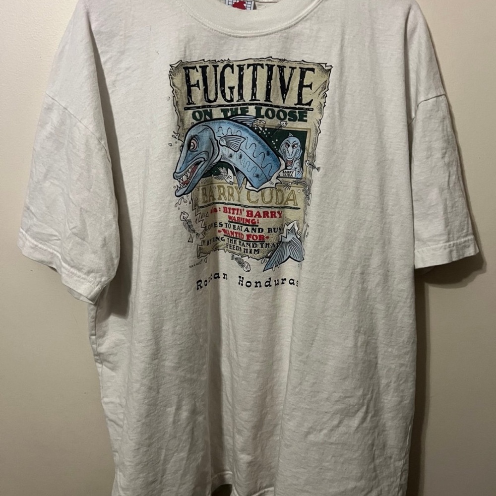 Graphic White Men's T-Shirt